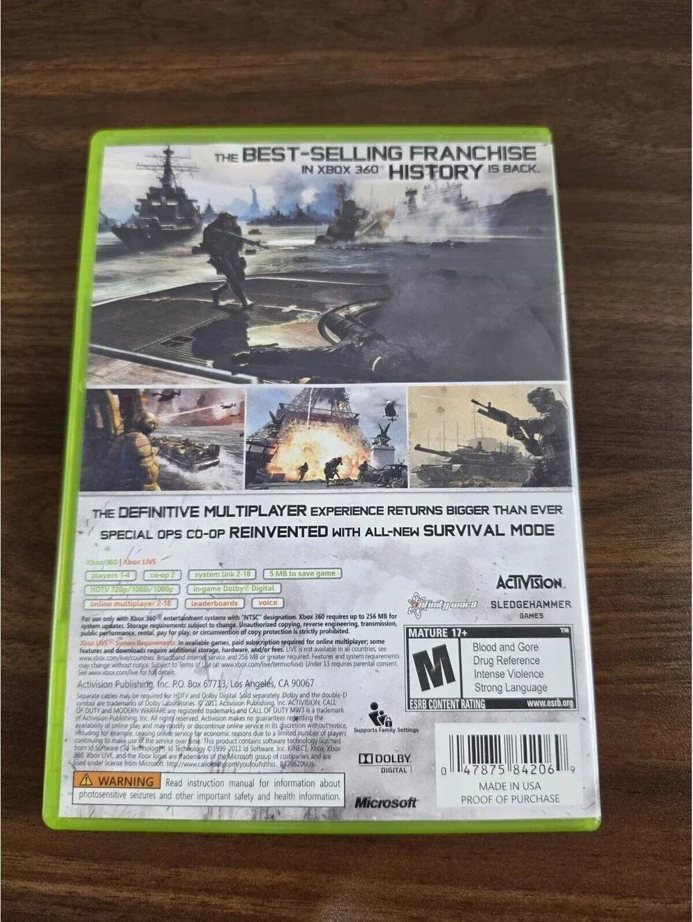 N/A product activision
